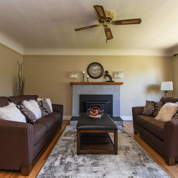Vacant Home Staging - Character Home - Living Room After