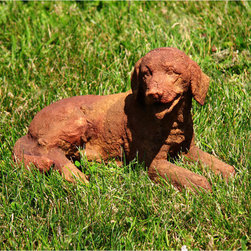 Animals FS8709 Hunters Lab Statue in Sandstone - Garden Statues And Yard Art