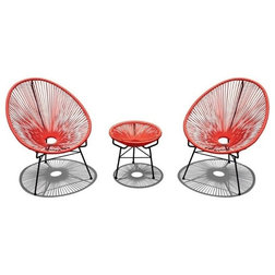 Midcentury Outdoor Pub And Bistro Sets by Homesquare