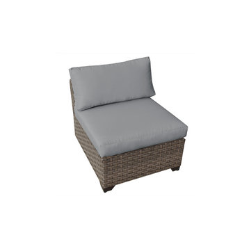 Monterey Armless Sofa Grey