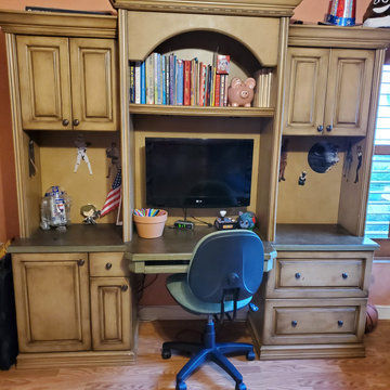 Home office declutter & reorganizing