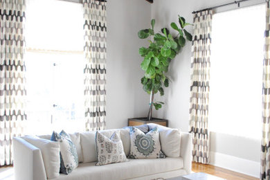 Inspiration for a mediterranean living room remodel in San Francisco