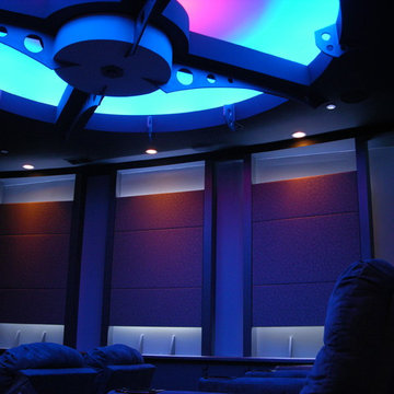 Home Theater Ceiling, Panels and Lighting