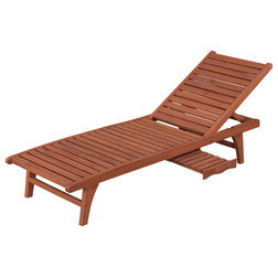Transitional Outdoor Chaise Lounges by Leisure Season Ltd.