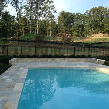 Swimming Pool with Fire Pit