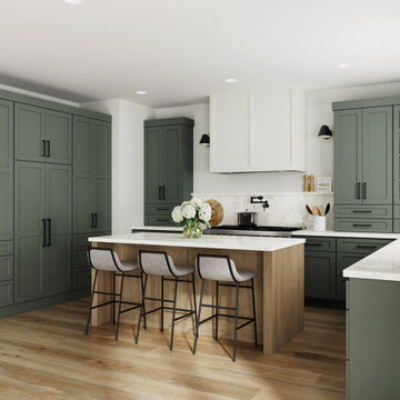 A Kitchen Inspired by Nature