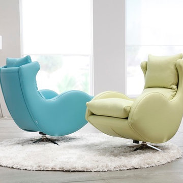 Lenny Modern Lounge Accent Chair by Famaliving California