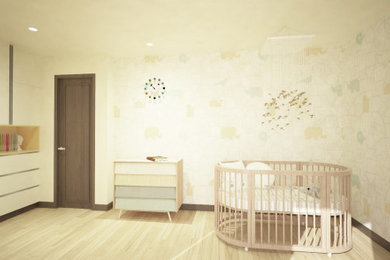 Minimalist nursery photo in Other