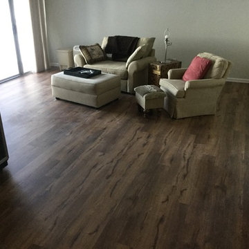 Berggren- Waterproof Locking LVP and Nylon Carpet in Bedrooms/Steps