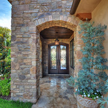 stonework, yard and garden