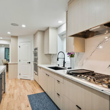 Cook Street - Heather Cream Contemporary Kitchen