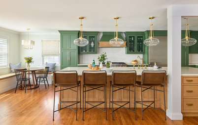 New This Week: 7 Appealing Kitchens in White, Wood and Green