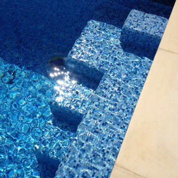 Modern Pool & Spa in Beverly Hills