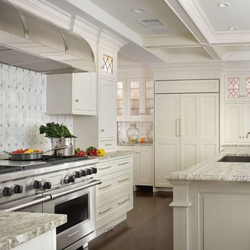 Sub-Zero Wolf White Kitchen