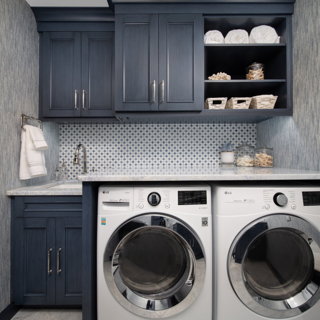 Compact Laundry Room Renovation