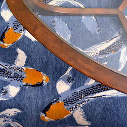 Koi Deep Sea - Area Rugs
