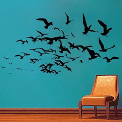 Flock of Seagulls - Wall Decals