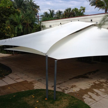 Fabric Architecture & Shade Sails completed projects