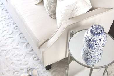 Example of a trendy living room design in Other