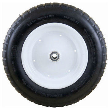 Marathon 00270 Flat-Free Universal Fit Wheelbarrow Tire, 14.5"