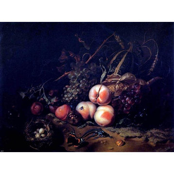 Rachel Ruysch Still-Life With Fruit and Insects Wall Decal Print
