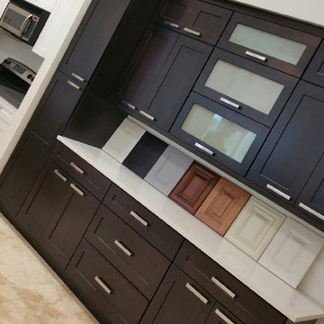 Ebony Shaker Cabinets