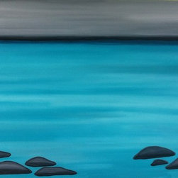 Water - 36" x 72" - Original Painting - Paintings