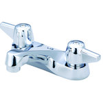 Central Brass - Central Brass Two Handle Bathroom Faucet - Central Brass has been the go-to resource for plumbers for more than 100 years. It's a distinction we've earned by delivering the highest quality faucets and fixtures, and standing behind every product we sell. Central Brass designs offer today's most in-demand features -- like our industrial pre-rinse faucet -- without sacrificing performance.