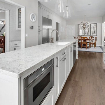 Fresh White Opaque Cabinetry