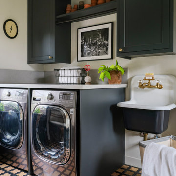 Pasadena Spanish Colonial Laundry Room