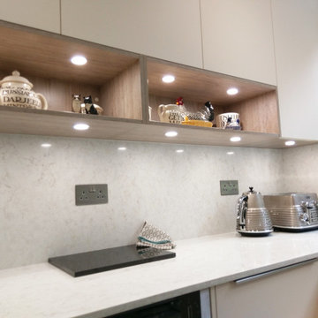 Luxury German kitchen in Kenton, Harrow by Kudos Interior Designs