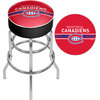 NHL Chrome Swivel Barstool, Montreal Canadiens