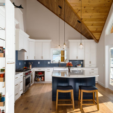 Bright & Airy Lake George Kitchen