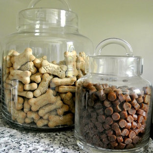 This is an example of an eclectic utility room in Charlotte.
