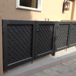 Courtyard & Pedestrain Gates - Home Fencing And Gates