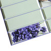 Violet Green Lavender Flowers 3D Wall Panels, Set of 5, Covers 25.6 Sq Ft