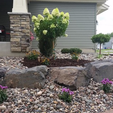 Low Maintenance Planting Bed in Savage