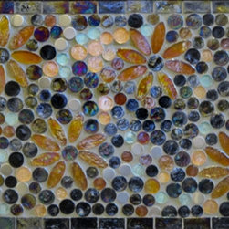 Black Eyed Susan - Ready to Finish Tile Palette - Tile