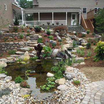 Ponds With Waterfalls