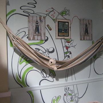 Bedroom for 6 year old twin boys.