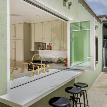 Passthrough Bi-fold Window