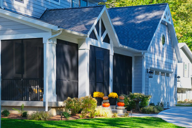 Home design - coastal home design idea in Grand Rapids