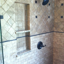 Master shower