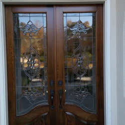 8 Foot double entryway doors - After Refinishing. - Products
