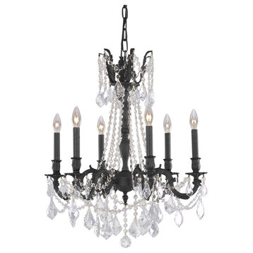 9206 Rosalia Collection Hanging Fixture, Clear, Royal Cut