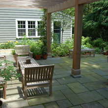 outside