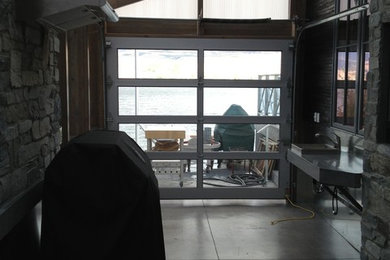 Inspiration for a modern porch remodel in Seattle