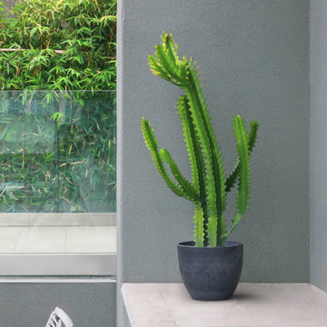 Adding Style and Sophistication to Your Home with Gray Flower Pots