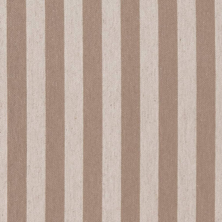 Natural Stripe woven Upholstery Fabric by the Yard