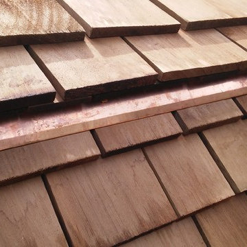 Montclair, NJ, Cedar Roof Installation